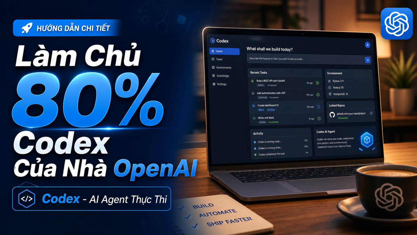 Codex: từ chatbot trả lời sang AI Agent có thể thực thi công việc
