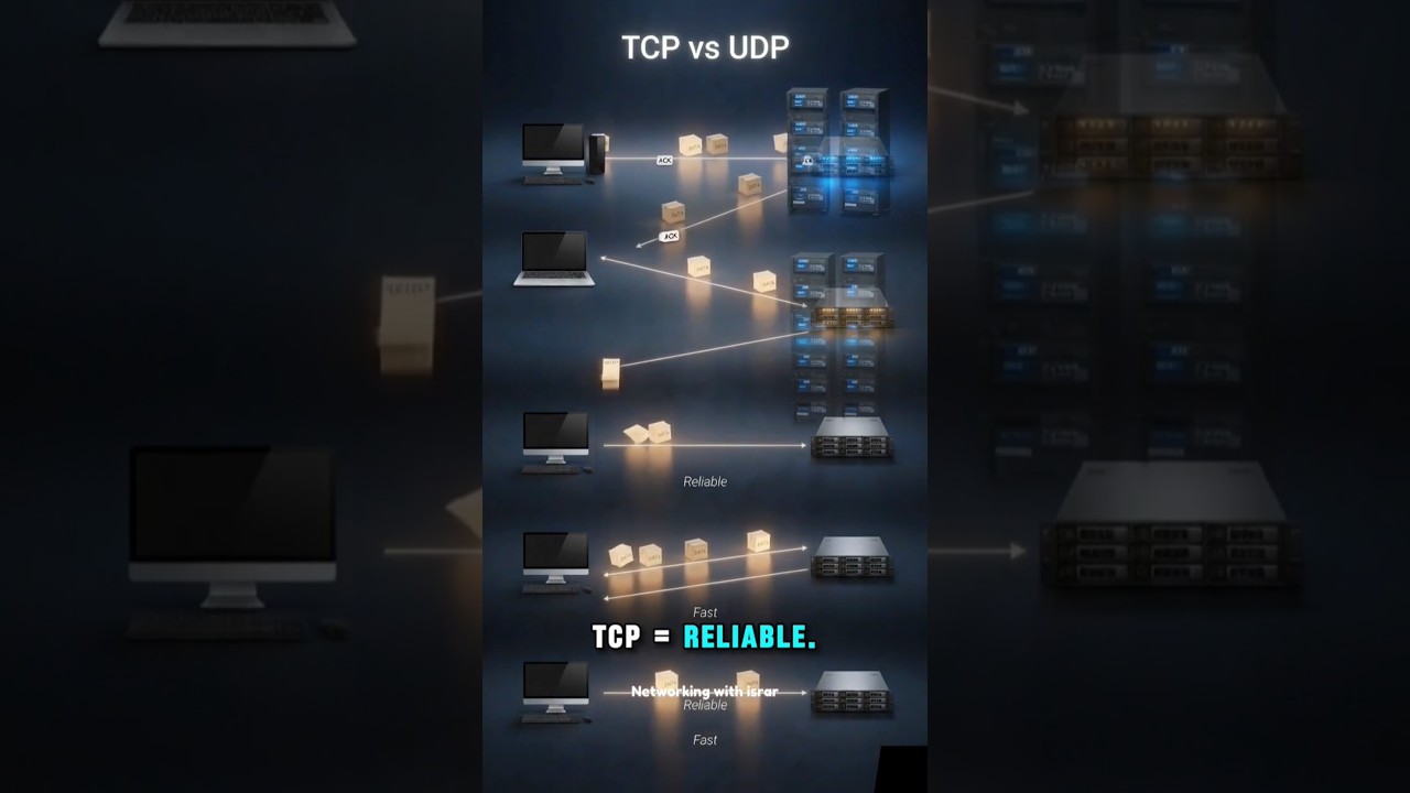 TCP vs UDP: Độ Tin Cậy hay Tốc Độ - Chọn Giao Thức Nào?
